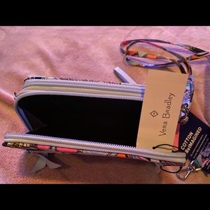 Vera Bradley Clutch/Cross body with Strap